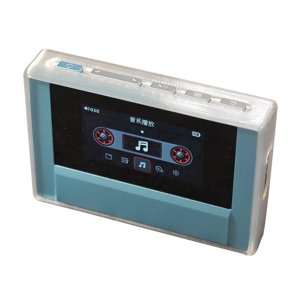 for FIIO SNOWSKY Echo Mini MP3 Player Protective Case Portable Retro Colorful Case Music Payer Portable Protective Case