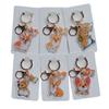 Transparent Corgi Key Chain Double-Sided Dog Pendants Backpack Decor Dog Key Ring  Handbag Pendant