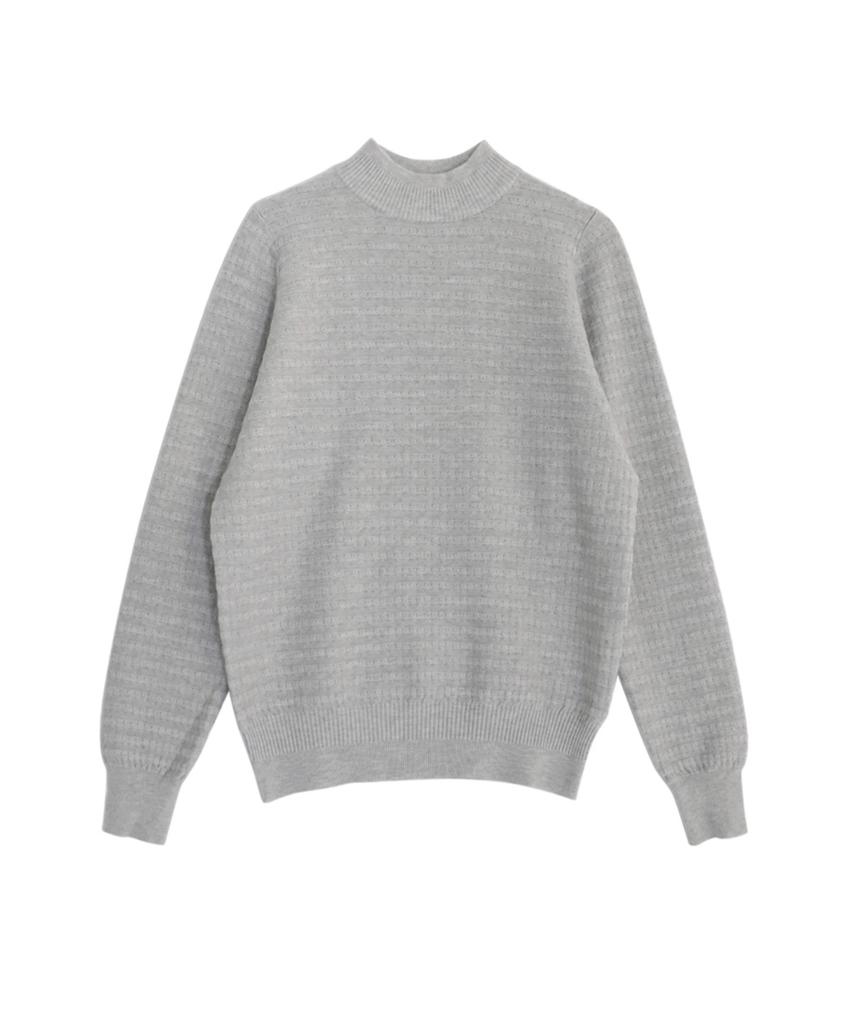 Полосатый полушерстяной трикотаж Baseukala (5Colors)