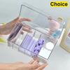 Коробка для хранения инструментов для наращивания ресниц с крышкой Аксессуары для ресниц Клей для ресниц Пинцет Держатель Органайзер Акриловая Прозрачная Коробка