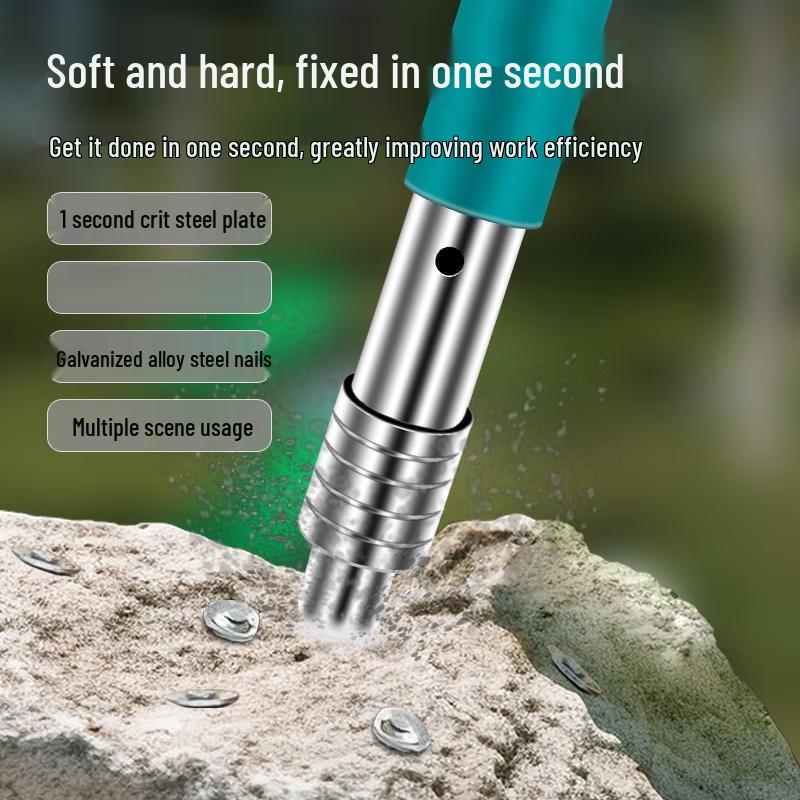 Mini Cannon Integrated Nail Gun Nails