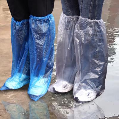 Прозрачный водонепроницаемый чехол для обуви, одноразовый водонепроницаемый чехол для обуви, водонепроницаемый плащ для рафтинга, высокие сапоги, чехол для ног