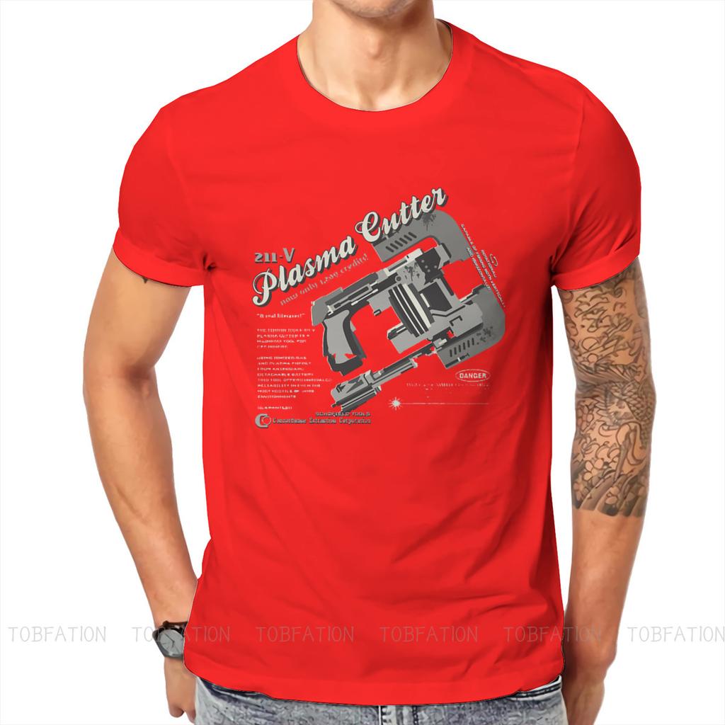 Dead Space Video Game Plasma Cutter Essential Tshirt Vintage Gothic Mens Clothing Tops Cotton Crewneck T Shirt