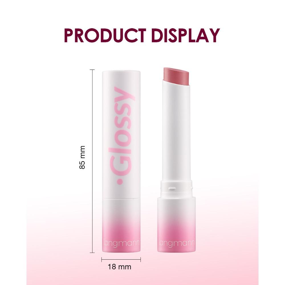 Langmanni 8-цветная увлажняющая помада, увлажняющая, питательная, пухлая, глазурь для губ, желейная помада, супер питательная помада
