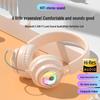 S5(M2) Астронавт Bluetooth-наушники: Светящиеся беспроводные игровые наушники с мощным басом