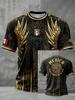 New Men Mexico National Soccer Jersey 3D  Print Quick Dry Football T Shirt  Sports Training Tee for Fan Match Daily Wear