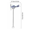 Wind Vanes For Outside Sturdy Metal Airplane Shapes Wind Vane Decorative Multifunctional Wind Direction Indicators Weather Vanes