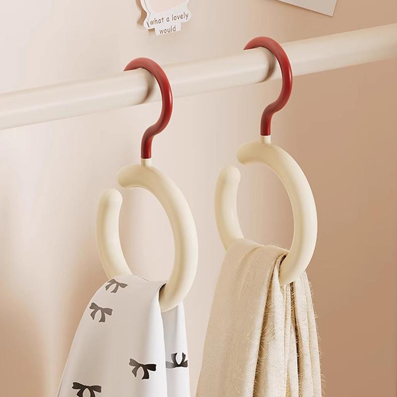 Дофаминовый крючок Многофункциональный вращающийся неперфорированный шарф шляпа сумка вешалка круглая шарф Выставочная витрина