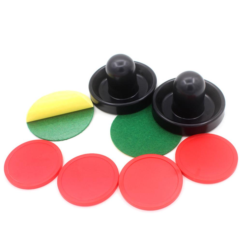 Air Hockey Paddles Great Goal Handles Pushers Replacement Accessories Game Tables Family