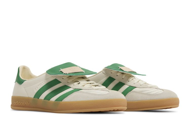 Foot Industry x adidas Gazelle Indoor 'Кремово-белый Зеленый'