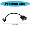 USB 2.0 A гнездо на RS232 DB9 гнездо последовательный кабельный адаптер конвертеры для последовательных штекеров устройств улучшает подключение устройств