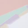 Assorted Colors Multicolor Index Tabs Binder Page Dividers Plastic Binder Index Dividers 4 Tab