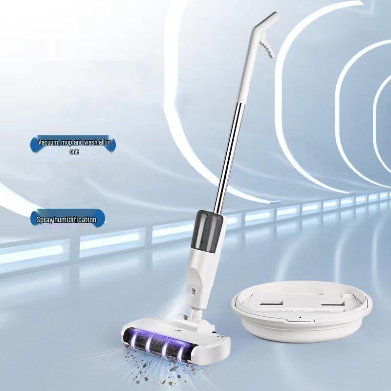 Wireless Electric Mop & Floor Cleaner: Sweeping, Suction, Mopping, Washing, Dual-use