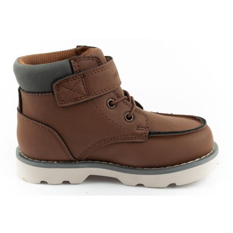Ankle Boots Skechers brown lil truxer
