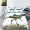 Polyester Duvet Cover Pillowcase Two-Piece Set 3D Digital Printing Dinosaur Series