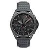 P-51 Mustang Blakeslee Chronograph Brevet кожаный ремешок черный циферблат кварцевые часы AV-4077-03 мужские