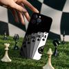 Чехол для телефона 'Игральные карты' для IPhone 17,16,15,14,13,12,11,Pro,Max,Plus, Мягкий силиконовый черный чехол