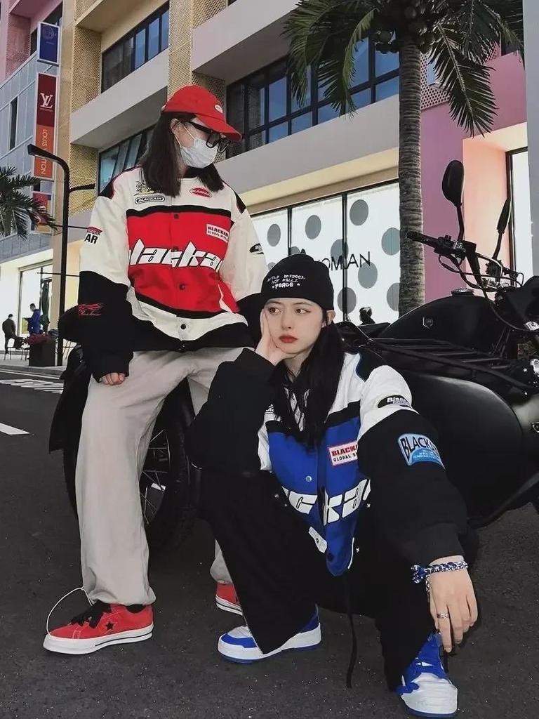 Unisex American Retro Racing Jackets - Trendy Spring/Autumn Streetwear for Men and Women