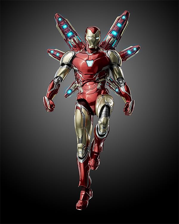 DLX Marvel Studios The Infinity Saga Infinity Iron Man Mark 85 Железный человек Марк масштабная металлическая окрашенная подвижная фигурка [Marvel Studios' Saga] [DLX 85] 1/12