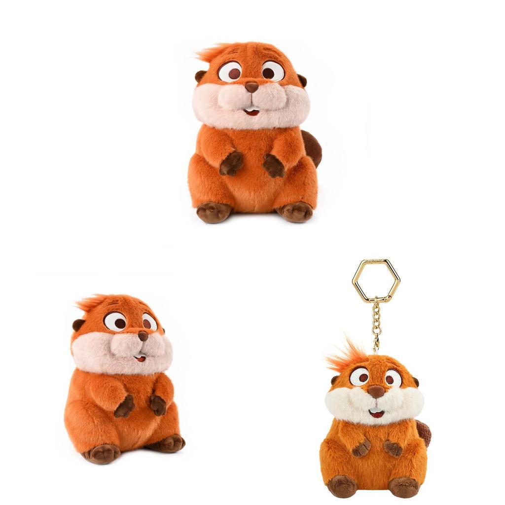 Hoppers Mabel King George Allen Bear Plush Keychain With Cartoon Animal Design For Collectors