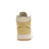 Air Jordan 1 Mid Pale Vanilla Gold Women Sneakers Cream Metallic-Gold Coconut-Milk FB9892-200