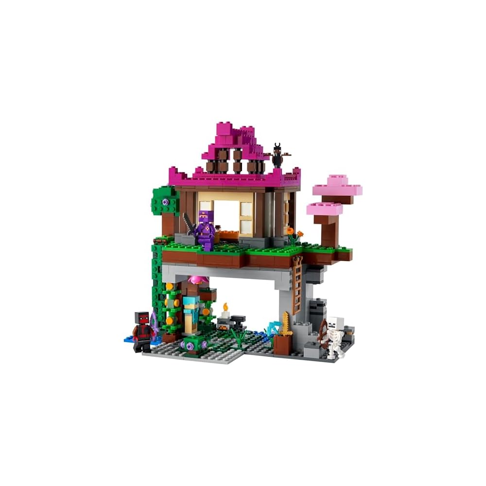 Набор LEGO Minecraft Тренировочная площадка 21183 Строительные блоки Игрушка для детей от 8 лет