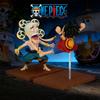 1 шт. Официальный набор статуэток для декора комнаты One Piece Луффи и Энель, Обязательный подарок для поклонников аниме на День святого Валентина, День рождения, Настольный