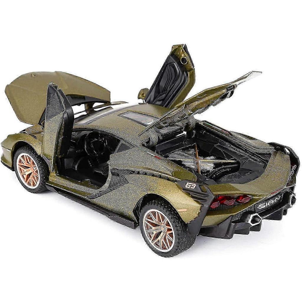 Toy Cars Sian Fkp3 Metal Model Car With Light And Sound Pull Back Toy Car For Boys Age 3 + Year Old