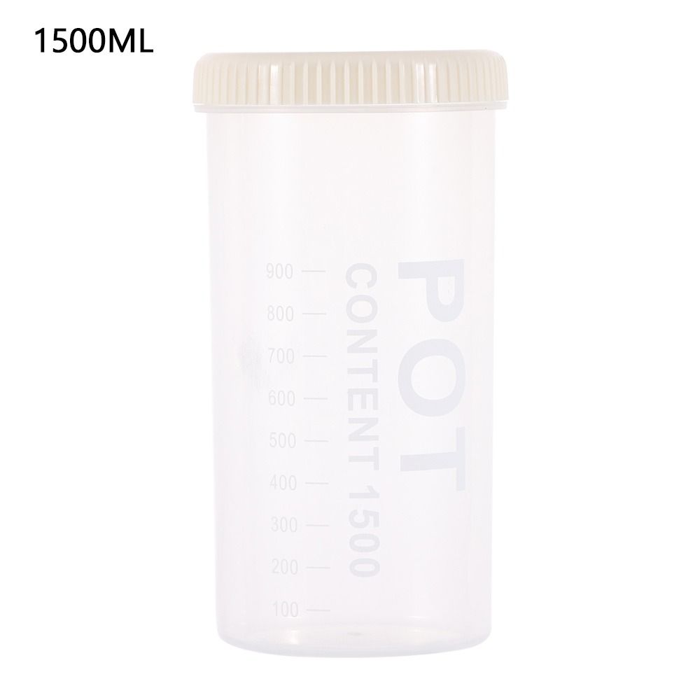600/800/1000/1500ML with Lid Storage Box Large Capacity Storage Bottle Durable Sealed Can