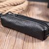 Вместительная ключница унисекс из натуральной кожи SHVIGEL Key Wallet 16227 Черная