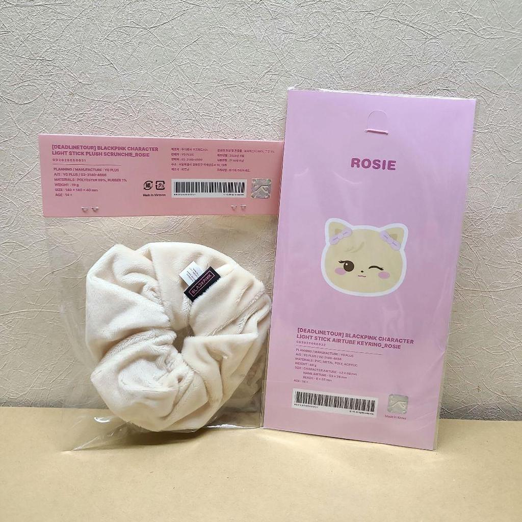 [Б/У] BLACKPINK Розэ Брелок-лайтстик Скранч ROSIE
