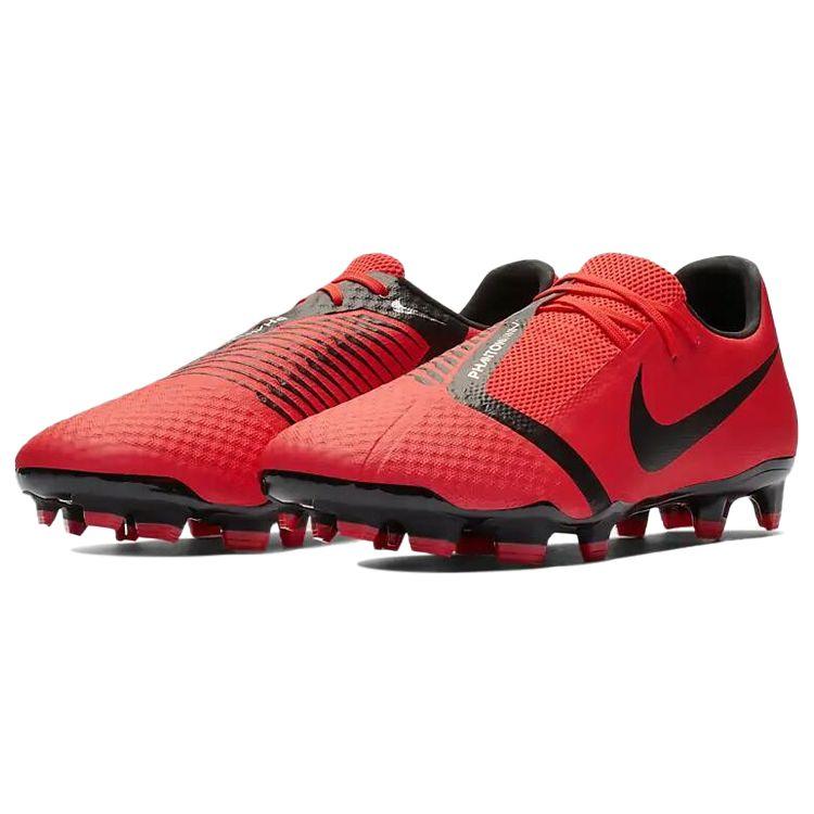 Nike Phantom Venom Academy FG Bright Crimson Мужские бутсы Оранжевый Ярко-Малиновый-Металлик-Серебристый-Черный AO0566-600