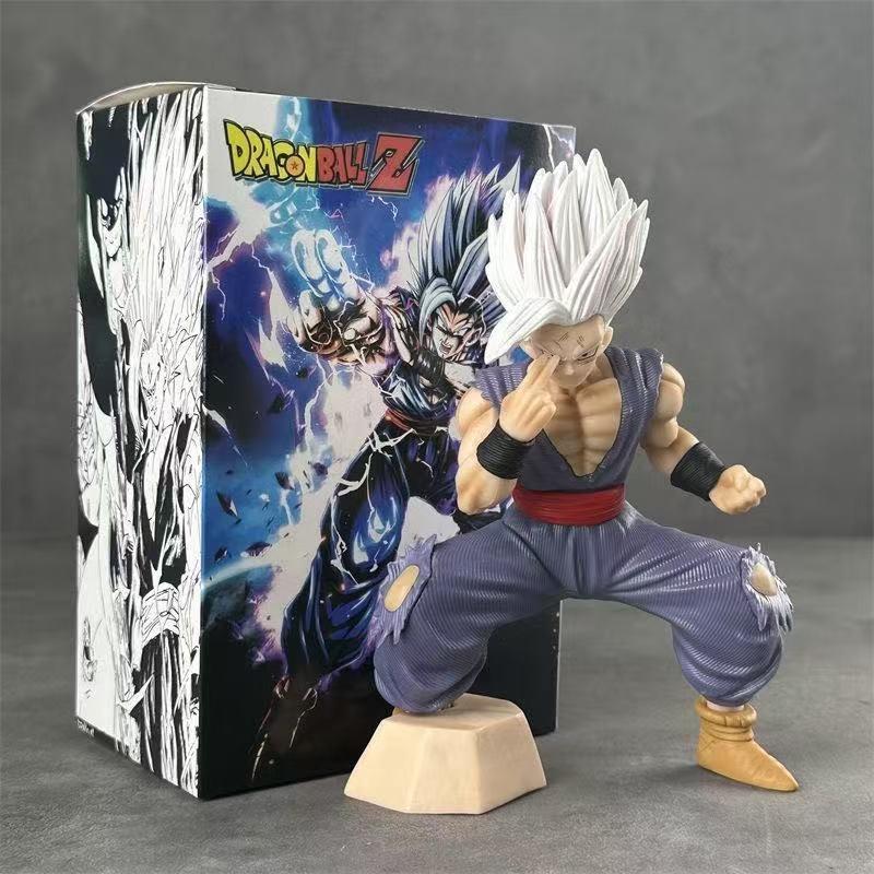 Аниме Dragon Ball Фигурка Зверя Гохана Фигурка Сон Гохана 17 см ПВХ Фигурки Действия Коллекционная Модель Игрушки для Детей Подарок