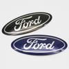 3D Aluminum Car Front Rear Badge Emblem Overlay 12.5cm For Ford Ranger Explorer Focus Fiesta Kuga Auto Tuning Styling Accessory