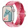 Нейлоновый ремешок для Apple Watch Ultra 2 49 мм 40 мм 44 мм 41 мм 38 45 мм Эластичный плетеный браслет-петля для iWatch Series 9 8 7 6 SE 5 4