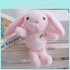 Cute Rabbit Plush Toy With Soft Velvet Material For Backpack Decoration