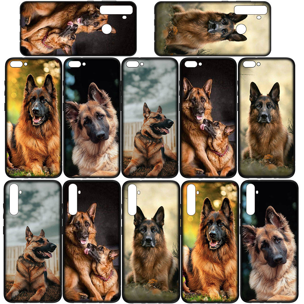 Cover for iPhone 16 15 14 Xiaomi Redmi Note 13 12 11 Pro Max X 10 8 9 XR Samsung Galaxy S24 S23 A05 12C 13C OPPO Huawei German Shepherd Dog Phone Case
