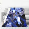 Shadow Milk Cookie Run Kingdom Blankets Flannel All Season  Breathable Warm Throw Blankets for Bedding Bedroom Plush Thin Quilt