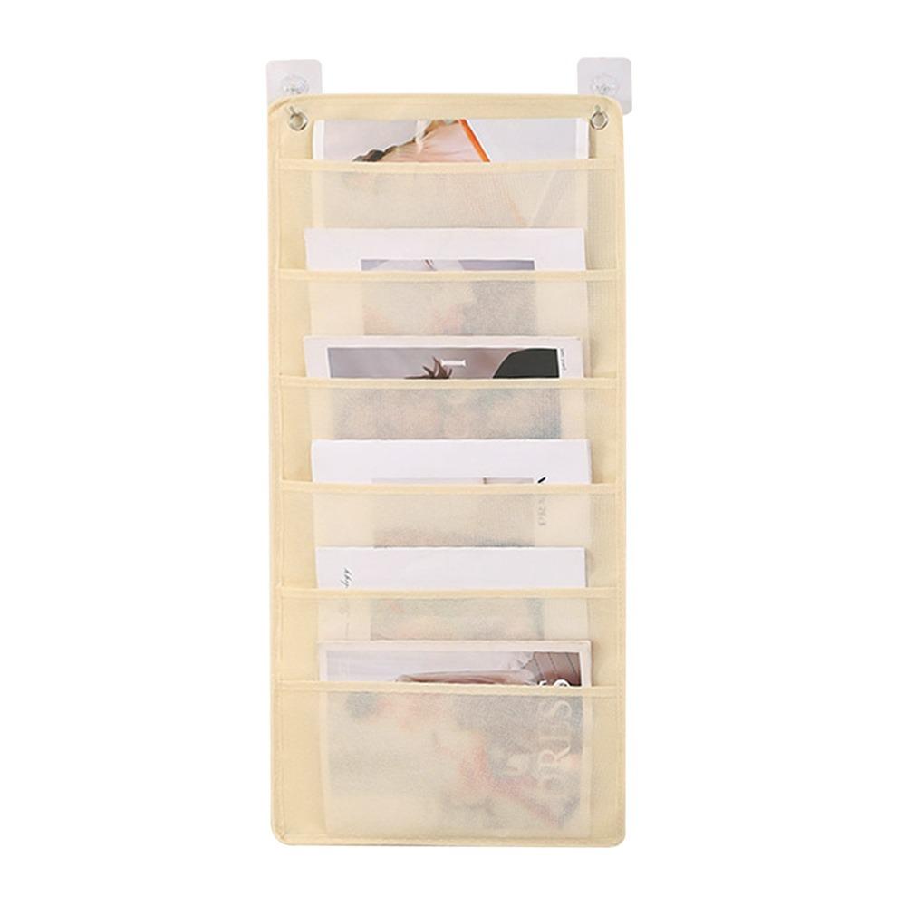 Document Hanging Storage Bag Oxford Cloth Storage Pocket Chart Hanging File Folding