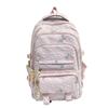 Schoolbag Female Junior High School Students' High Capacity High School Students' Backpacks Are High Value  Light and Simple Backpacks.