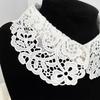 Elegant Lace Trim Detachable Collar For Women Stylish Eye Catching Accessory For Dresses And Sweaters
