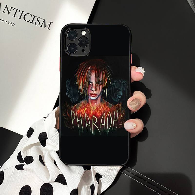Чехол для телефона «Рэппер Фараон» для iPhone 13 11 8 7 6 6S Plus 7 8 plus X XS MAX 5S XR 12 11 Pro max se 2020 Funda Cover