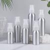 30-150-500Ml Aluminum Liquid Bottle Portable Lotion Dispenser Empty Container Refillable With Full Cover Cap For Cosmetics