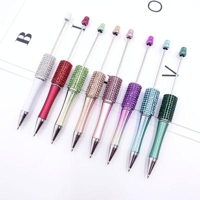 10 шт. DIY Ручная работа Наклеивание Алмазная Бусина Шариковая Ручка Канцелярские Принадлежности Студенческий Подарок Бусины Ручки для Писательства Школьные Канцелярские Принадлежности