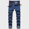 Мужские эластичные узкие джинсы Cross-Border Slim Fit в ностальгическом стиле