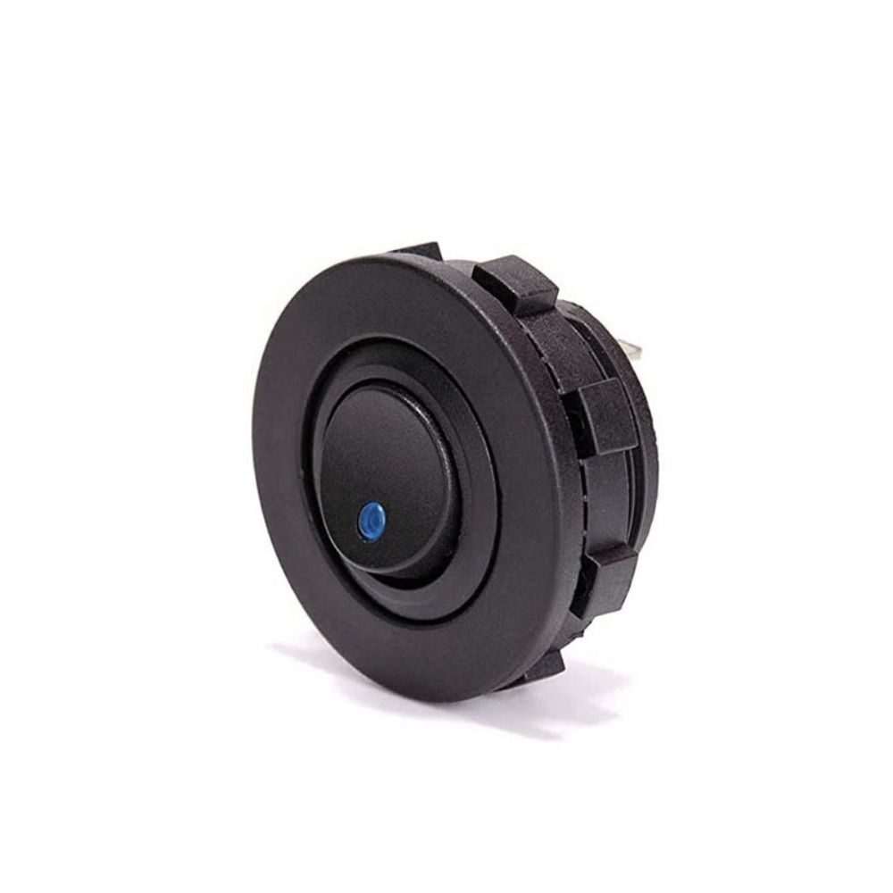 Replacement Parts 12V 20A/24V 10A Round Rocker Toggle 3 Pin SPST LED Indicator Switch ON/OFF Switch for Car Boat Truck Switches4