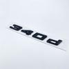 New Font Numbers Letters 316d 318d 320d 325d 328d 330d 335d GT ABS Emblem for BMW 3 Series E90 E46 F30 Car Trunk Logo