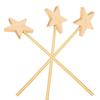 50 baguettes magiques en bois 23 cm