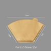 Cone Coffee Filter 8-12 Cup, Unbleached Natural Paper, No Blowout, Disposable for Pour Over and Drip Coffee Maker, 100 Count