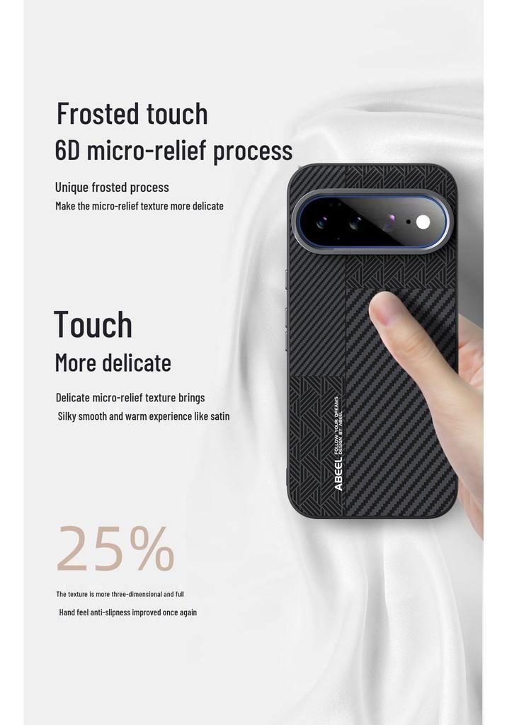 Магнитный мягкий чехол для Google Pixel 11Pro XL - Полное покрытие, Защита от падений
